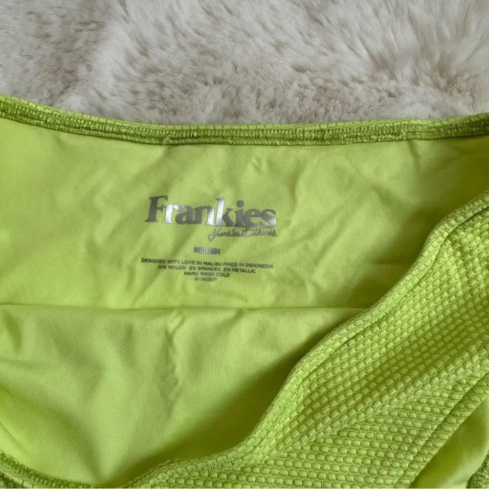 Frankie's Bikinis High Waisted Grotto high waisted bikini bottoms in Sundance
